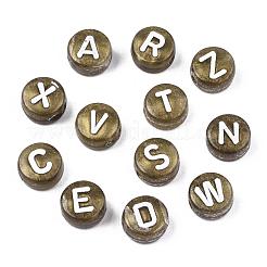 Акриловые бусины&nbsp;X-MACR-Q223-01B