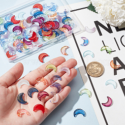 120шт 12 цвета стеклянные подвески&nbsp;GLAA-GA0001-99