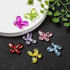 Прозрачные акриловые бусины&nbsp;TACR-R13-M