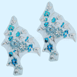 Полиэстер вышивка кружево шитье украшения&nbsp;DIY-WH20031-079A