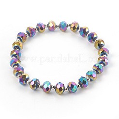 Гальванические стрейч-браслеты&nbsp;BJEW-JB04017