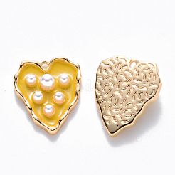 Латунь эмаль подвески&nbsp;KK-T049-054G-05-NF