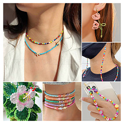 Непрозрачные стеклянные круглые бусины&nbsp;GLAA-TAC0025-07B-03