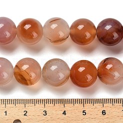 Природный агат бисер нитей&nbsp;G-G175-A02-01