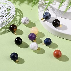 16 шт. 8 стиля подвески из натуральных драгоценных камней&nbsp;G-NB0002-30