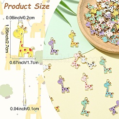 10 шт. Подвески из сплава с эмалью&nbsp;ENAM-YW0006-22A