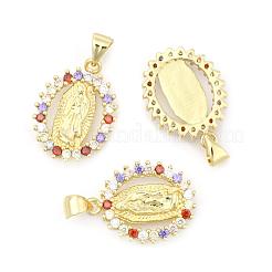 Латунные микро проложить кубического циркония подвески&nbsp;KK-I657-32G-A