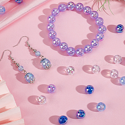 5 цвет прозрачных акриловых бусин&nbsp;MACR-PA0001-03C-01