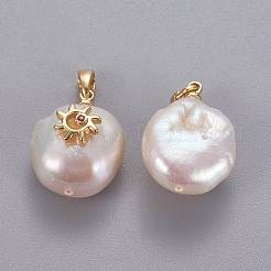 Подвески из натурального пресноводного жемчуга&nbsp;KK-L187-05A