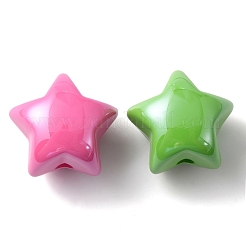 Непрозрачные акриловые бусины&nbsp;MACR-M025-09