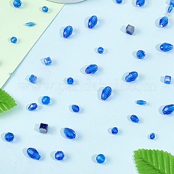 Прозрачные стеклянные бусины&nbsp;GLAA-SP0001-50B