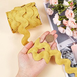 Лента из полиэстера с волнистой бахромой длиной 10 ярд.&nbsp;OCOR-GF0002-49F