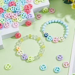 Непрозрачные акриловые бусины&nbsp;SACR-FH0001-14A