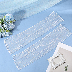 Нарукавники из полиэстеровой сетки для женщин&nbsp;AJEW-WH20007-93A