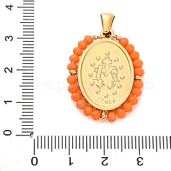 Ионное покрытие (ip) 304 нержавеющая сталь граненые рондель овальные подвески с травяным покрытием&nbsp;STAS-Z100-04G-07