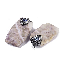 Подвески из синтетической яшмы&nbsp;KK-F868-25P