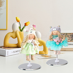 Регулируемая пластиковая подставка для куклы&nbsp;ODIS-WH0329-93