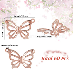 60 шт. полые подвески из сплава&nbsp;FIND-SC0014-41RG