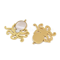 Подвески из натуральной ракушки из нержавеющей стали 304&nbsp;STAS-L290-29G