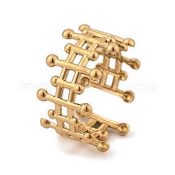 Кольцо-манжета из нержавеющей стали 304 для женщин&nbsp;LS-RJEW-M049-01G-05