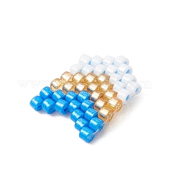 6 шт. 6-х цветные бусины ручной работы&nbsp;PALLOY-MZ00735