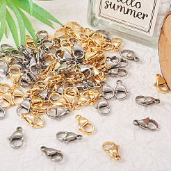 100 шт. набор из 2-х цветных карабинов из нержавеющей стали 304&nbsp;STAS-YS0001-26A