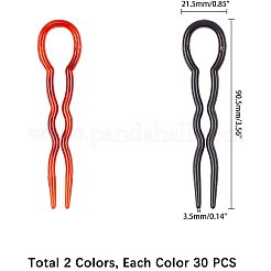 Пластиковые вилки для волос&nbsp;OHAR-NB0001-08