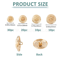 70 шт. 4 стиля&nbsp;BUTT-FH0001-027