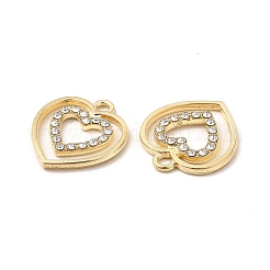 Подвески из сплава с хрустальными стразами&nbsp;ALRI-M019-03G