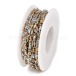 Двухцветные цепочки Lumachina из нержавеющей стали 304&nbsp;CHS-P028-01A