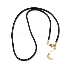 Изготовление ожерелья из плетеного нейлонового шнура толщиной 2.5 мм&nbsp;FIND-G095-01G