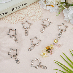 20 шт. застежки для брелка из цинкового сплава&nbsp;FIND-SP0004-20P