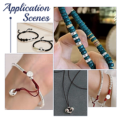 20шт 2 стиля 925 бусины из стерлингового серебра&nbsp;STER-GA0001-14