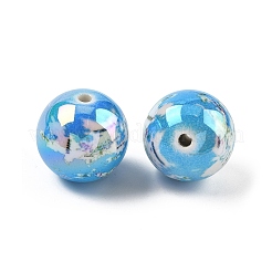 Печать и УФ-покрытие непрозрачными акриловыми бусинами&nbsp;OACR-Z035-05