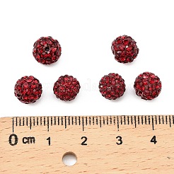 Pave disco бусины&nbsp;RB-H258-8MM-208