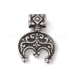 Подвеска из нержавеющей стали 304 с норвежской руной Валькнут&nbsp;STAS-E158-04AS