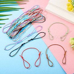 30шт 10 цвета нейлоновой нити шнур для изготовления браслетов&nbsp;BJEW-TAC0040