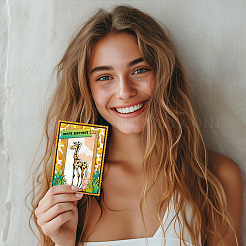 Изготовленные на заказ прозрачные штампы из ПВХ на летнюю тематику&nbsp;DIY-WH0631-0664