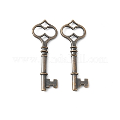 Тибетский сплав стиля большие кулоны&nbsp;TIBEP-14692-R-FF