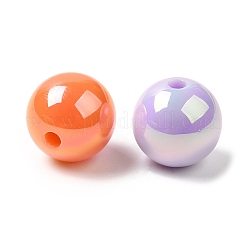 УФ-покрытие радужными переливающимися акриловыми бусинами&nbsp;PACR-K003-04