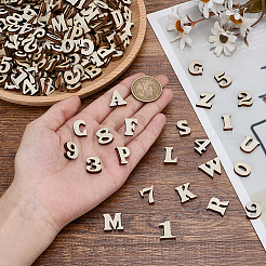 824 шт. необработанной древесной щепы&nbsp;DIY-WR0005-22