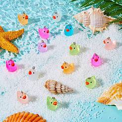 48 шт. 8-цветные подвески из прозрачной смолы&nbsp;JX860A