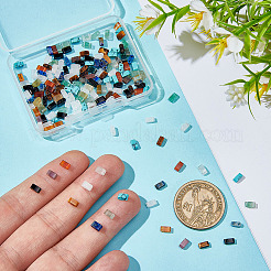 180шт 9 стиля натуральных и синтетических бусин из смешанных драгоценных камней&nbsp;G-ME0001-21