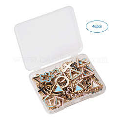 Подвески из эмали и сплава&nbsp;ENAM-TA0002-05G