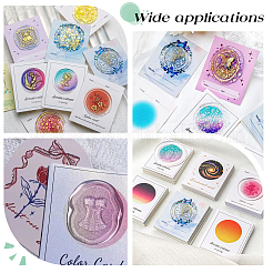 Многоцветная бумажная сургучная печать&nbsp;AJEW-WH0415-36B-01