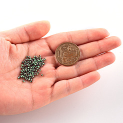 12/0 непрозрачные цвета просачиваться стеклянные бусины&nbsp;SEED-YW0001-09C