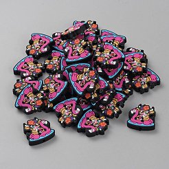 Силиконовые бусины&nbsp;SIL-SZC0009-02-34