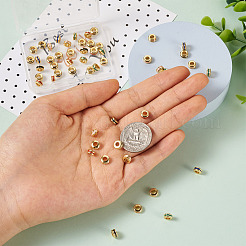 50шт. 5-х цветное латунное покрытие стойки KK-KS0001-21-RS