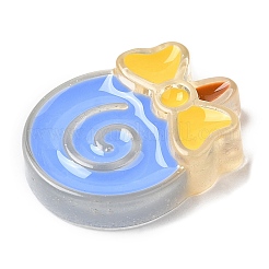 Кабошоны из полупрозрачной смолы&nbsp;RESI-H147-01N