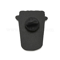 Кофейные эмалевые булавки&nbsp;LS-JEWB-I048-03EB-01